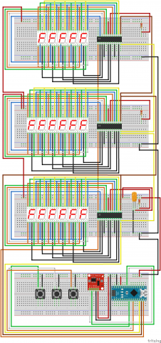 Fritzing Steckbrett Layout